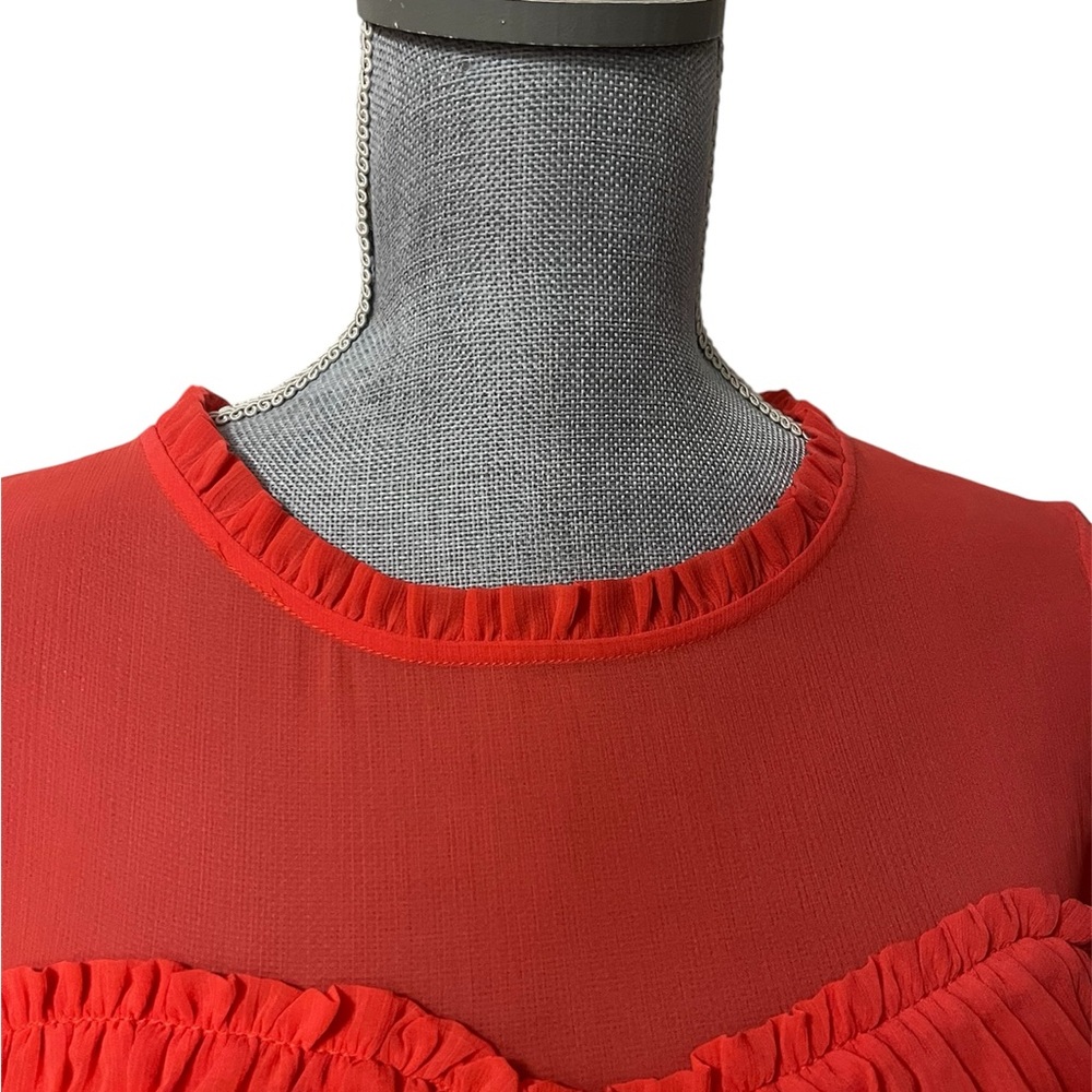 Kensie Ruffle Dress - Picture 4 of 9